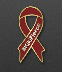 #KikiFierce Ribbon Pin